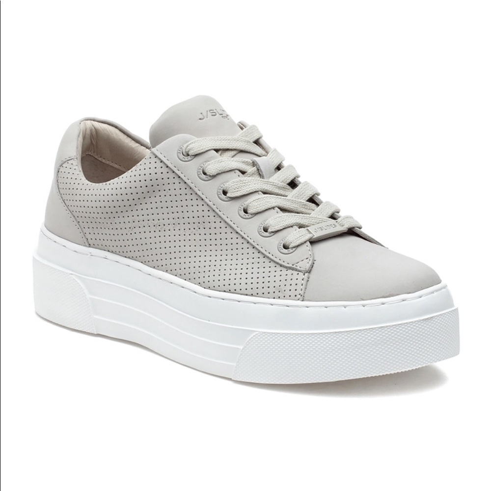 J/Slides Aroma Sneaker in Off White Nubuck Size 10